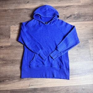 Reebok Blue Pullover Hoodie. Size Large. Kangaroo Pocket